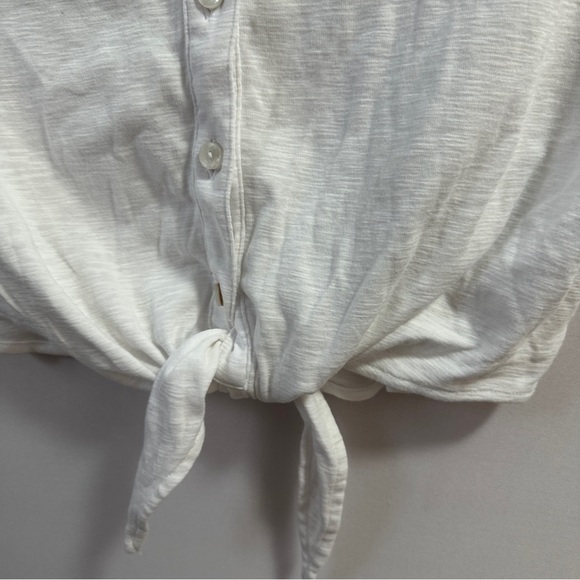 Buffalo David Bitton Crisp White Shirt (M/L) - Picture 6 of 7